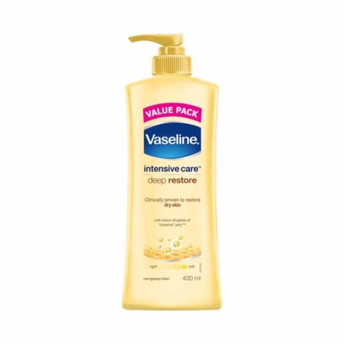 Amazon Deal – Vaseline Intensive Care Deep Restore Body Lotion, 400 ml @ 159RS post thumbnail image