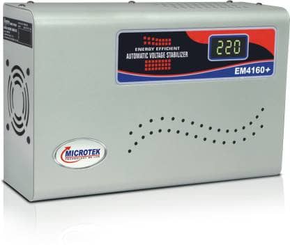 Flipkart Deal – Microtek EM4160+ Digital Display For AC upto 1.5Ton (160V-285V) Voltage Stabilizer @ 1301RS post thumbnail image