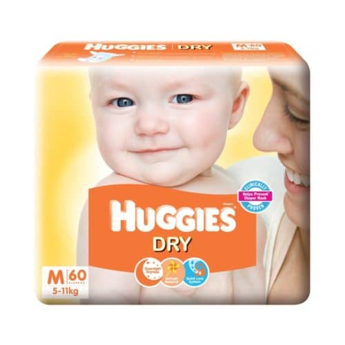 Amazon Deal – Huggies New Dry Diapers, Medium (Pack of 60) @ 464RS post thumbnail image