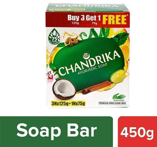 Amazon Deal – Chandrika Ayurvedic Soap, 125g (Pack Of 3) With Free 75g @ 94RS post thumbnail image