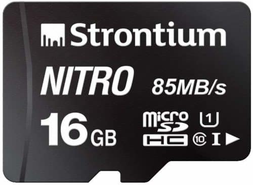 Amazon Deal – Strontium Nitro 16GB Micro SDHC Memory Card 85MB/s UHS-I U1 Class 10 High Speed @ 199RS post thumbnail image