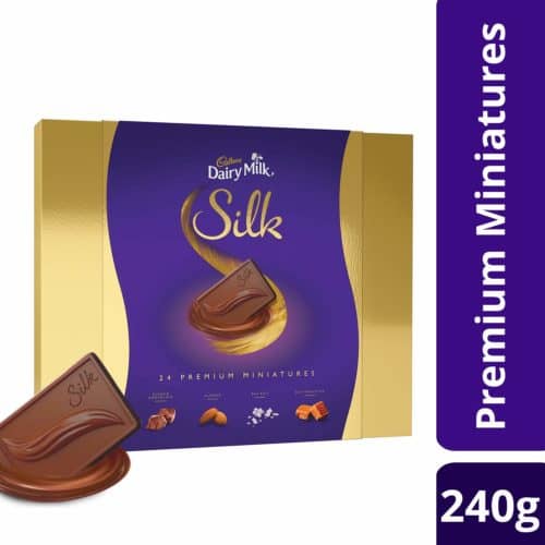 Amazon Deal – Cadbury Dairy Milk Silk Miniatures Chocolate Gift Pack, 240 g @ 335RS post thumbnail image
