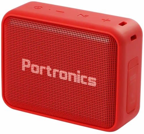 Amazon Deal – Portronics Dynamo Bluetooth 5.0 Portable Stereo Speaker with TWS, USB Music & FM Music and Clear Bass Sound, 5W, Red @ 899RS post thumbnail image