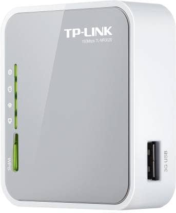 Flipkart Deal – TP-LINK TL-MR3020 Portable 3G/3.75G/4G Wireless N Router  (White, Grey) @ 1194RS post thumbnail image
