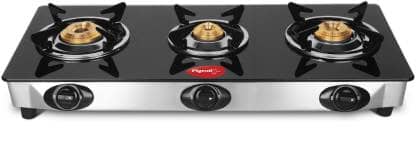 Flipkart & Amazon Deal – Pigeon Ultra Glass, Stainless Steel Manual Gas Stove (3 Burners) @ 1999RS post thumbnail image