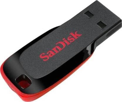Flipkart Deal – Sandisk Cruzer Blade 16 GB Utility Pendrive  (Red, Black) @ 196RS post thumbnail image