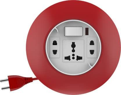 Flipkart Deal – Gold Medal G-Dial 2 Pin 3 Socket Extension Boards  (Red, White) @ 159RS post thumbnail image