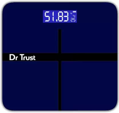 Flipkart Plus Deal – Dr. Trust (USA) Executive Rechargeable Digital Weighing Scale with Temperature Display Weighing Scale  (Blue) @ 699RS post thumbnail image