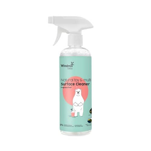 Amazon Deal – Windmill baby Natural Toy Cleaner and Multi Surface Cleaner Spray, USDA Certified, Allergen Free, Fragrance Free – 450ml @ 175RS post thumbnail image