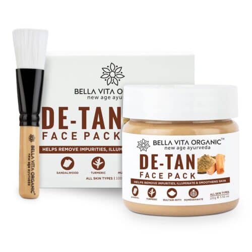 Amazon Deal – Bella Vita Organic De Tan Removal Face Pack For Glowing Skin, Oil Control, Acne, Pimples, Anti Blemishes, Pigmentation, Tanning & Brightening, 100 gms @ 175RS post thumbnail image