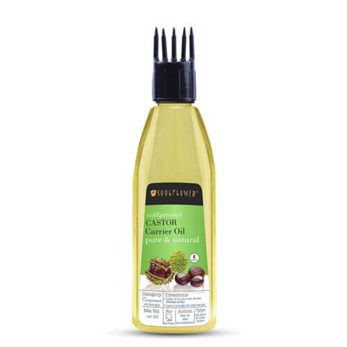 Amazon Deal – Soulflower Cold-Pressed Castor Oil | Hair Growth, Skin Nourishment, Eyebrows & Eyelashes, Nails | Castor Seeds, Vitamin E | Pure & Natural, Ecocert Cosmos Organic Certified, 120ml @ 108RS post thumbnail image