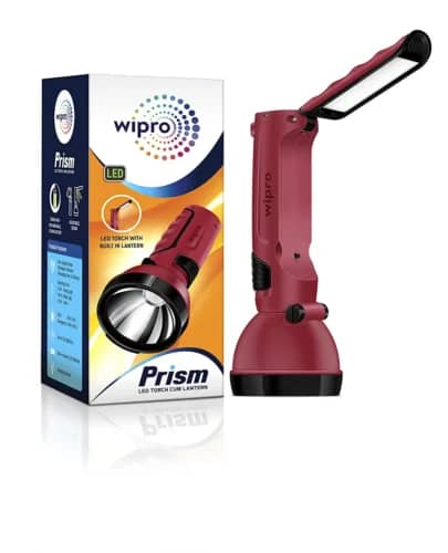 Amazon Deal – Wipro Prism Rechargeable LED Torch Cum Lantern @ 374RS post thumbnail image