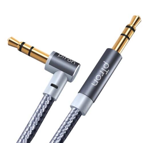 Amazon Deal – pTron Solero A15 3.5mm Male to Male Aux Cable, 90 Degree Connector, 1.5 Meter Long Stereo Audio Cable, Metal Shell, Gold-Plated Connectors with Strong Nylon Braided Cable (Grey) @ 96RS post thumbnail image