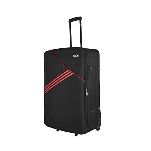 Amazon Deal – Safari Angle 80 Cms Polyester Black Check-In 2 Wheels Soft Suitcase @ 1959RS post thumbnail image