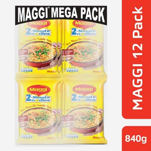 Amazon Deal – Maggi 2-Minute Noodles Masala, 70g (Pack of 12) @ 114RS post thumbnail image