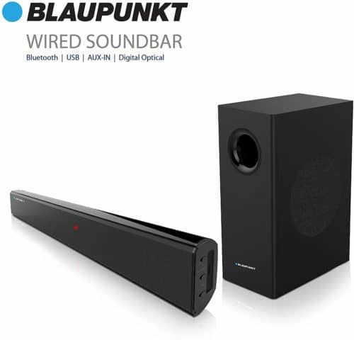 Amazon Prime Deal – Blaupunkt SBW-100 120Watts Wired Soundbar with Subwoofer and Bluetooth @ 3999RS post thumbnail image