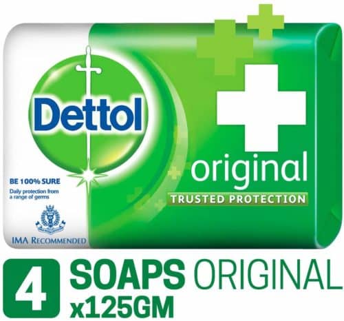 Amazon Deal – Dettol Original Soap, 125g (Pack Of 4) @ 108RS post thumbnail image