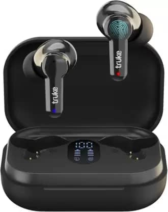 Croma Deal – truke Buds Q1 with Quad Mic ENC, 6-8 Hours Playtime, 10mm drivers with AAC codec Bluetooth Headset  (Black, True Wireless) @ 809RS post thumbnail image