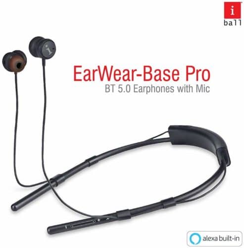 Amazon Lightning Deal – iBall Earwear Base Pro in Ear Wireless Earphones with Built-in Alexa Voice Assistance Function @ 1199RS post thumbnail image