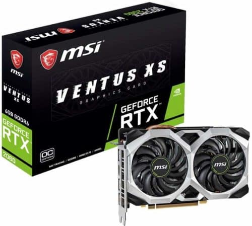 Amazon Lightning Deal – MSI GeForce RTX 2060 6GB GDRR6 192-bit HDMI/DP Ray Tracing Turing Architecture VR Ready Graphics Card (RTX 2060 Ventus 6G OC) @ 24999RS post thumbnail image