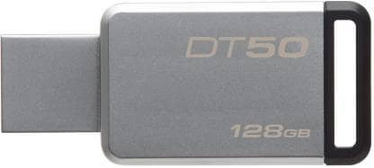 Flipkart Deal – Kingston DT50 128 GB Pen Drive  (Grey) @ 1199RS post thumbnail image